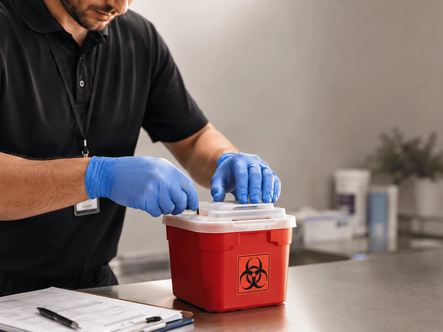 Why choose Sharps Waste Disposal in Wickett, TX